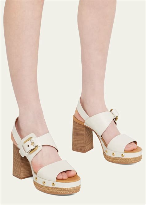 See by Chloe Joline Buckle Espadrille Platform Sandals